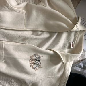 y2k harley davidson zip up jacket